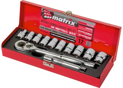   Комплект инструменти 12 части 1/2 10-24 mm MTX MASTER 